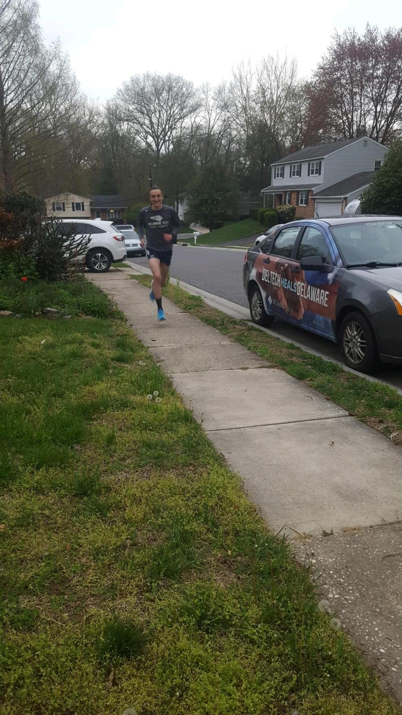 Cross Country - Logan Hallee running